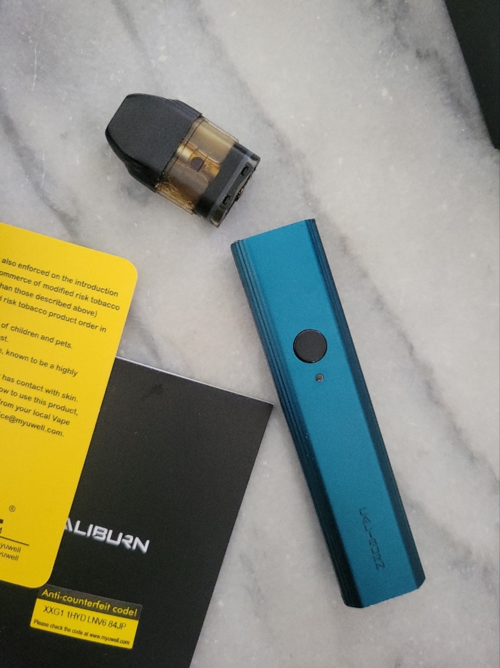 Caliburn Blue Pen Charger And Fresh Cart - Picture 4 of 6